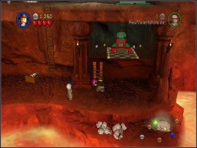 Zejdź i pokonaj strażników - Chapter 3 - The Temple of Kali (cz.1) - Świątynia Zagłady - LEGO Indiana Jones: The Original Adventures - poradnik do gry