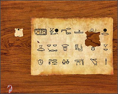 Gotowy dokument zostanie dołączony do inwentarza - pergamin z hieroglifami z domu Turka (Hieroglyphs on a Parchment Found at the Turks) - Targowisko #4 (cz.4) | Kair | Dracula Początek - Dracula: Początek - poradnik do gry