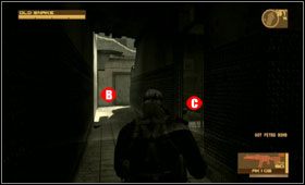 Poczekaj, aż droga będzie wolna i jeszcze raz przejdź na drugą stronę ulicy - Middle East - Ground Zero | Akt pierwszy Metal Gear Solid 4 Guns of the Patriots - Metal Gear Solid 4: Guns of the Patriots - poradnik do gry