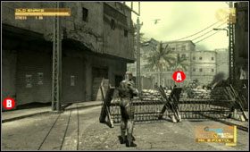 Po masakrze pozbieraj porozrzucaną amunicję - Middle East - Millenium Park | Akt pierwszy Metal Gear Solid 4 - Metal Gear Solid 4: Guns of the Patriots - poradnik do gry