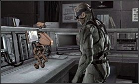 Kiedy nią zjedziesz, ruszaj wprost przed siebie do końca i w lewo - Alaska - Nuclear Warhead Storage Building | Akt czwarty Metal Gear Solid 4 - Metal Gear Solid 4: Guns of the Patriots - poradnik do gry