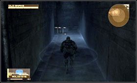 Zejdź po drabinie i biegnij przed siebie korytarzem - Alaska - Blast Furnace & Casting Facility | Akt czwarty Metal Gear Solid 4 - Metal Gear Solid 4: Guns of the Patriots - poradnik do gry