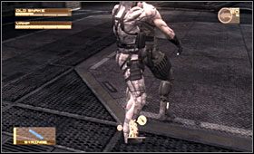 Unikając ataków Vampa, staraj się kilkakrotnie trafić go z naboju usypiającego - Alaska - Underground Base | Akt czwarty Metal Gear Solid 4 Guns of the Patriots - Metal Gear Solid 4: Guns of the Patriots - poradnik do gry
