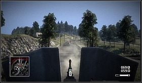Na sam koniec zjawi się lekki czołg, którego zwykłe kule się nie imają - Welcome to Bad Company (cz.2) | Kampania | Battlefield Bad Company - Battlefield: Bad Company - poradnik do gry