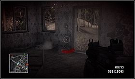 Napotkasz tu na silny opór (piechota z wyrzutniami rakiet i ciężki czołg), więc celne oko i częste bombardowania bardzo się przydadzą - Crossing Over (cz.1) | Kampania | Battlefield Bad Company - Battlefield: Bad Company - poradnik do gry