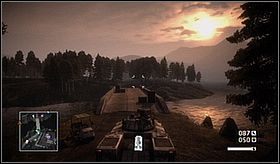Jak najszybciej rozwal stanowisko wyrzutni rakiet przy skrzyżowaniu - Par for the Course (cz.1) | Kampania | Battlefield Bad Company - Battlefield: Bad Company - poradnik do gry