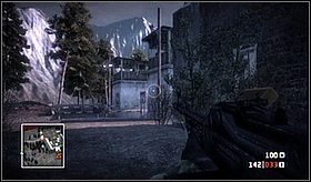 Możesz także skorzystać z otwartych bocznych drzwi - Crash and Grab (cz.3) | Kampania | Battlefield Bad Company - Battlefield: Bad Company - poradnik do gry