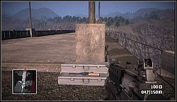 VSS znajdziesz w tym samym miejscu co UMP - Broń do odnalezienia (cz.2) | Kampania | Battlefield Bad Company - Battlefield: Bad Company - poradnik do gry