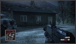 Pierwszą skrzynkę znajdziesz na południu - Złoto do odnalezienia - Crash and Grab | Kampania | Battlefield Bad Company - Battlefield: Bad Company - poradnik do gry