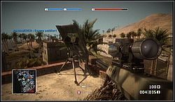 Karabiny maszynowe - Broń stacjonarna | Podstawy rozgrywki | Battlefield Bad Company - Battlefield: Bad Company - poradnik do gry