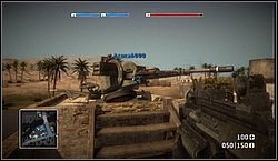 Działa przeciwlotnicze - Broń stacjonarna | Podstawy rozgrywki | Battlefield Bad Company - Battlefield: Bad Company - poradnik do gry