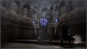 Idź korytarzem i w dużym pomieszczeniu wskocz do wody i zbierz red orby - [Mission 02] La Porte De LEnfer | Devil May Cry 4 - Devil May Cry 4 - poradnik do gry