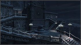 Możesz iść tylko w jednym kierunku, więc gdy dotrzesz do drzwi, przejdź przez nie - [Mission 03] The White Fang | Devil May Cry 4 - Devil May Cry 4 - poradnik do gry