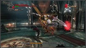 Tym razem zamiast rzucać Gladiusami, Agnus będzie wzywał bazyliszki - [Mission 17] Adiago for Strings | Devil May Cry 4 - Devil May Cry 4 - poradnik do gry