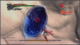 Dopiero w tej fazie pojawi się pasek energii - [Mission 18] The Destroyer | Devil May Cry 4 - Devil May Cry 4 - poradnik do gry
