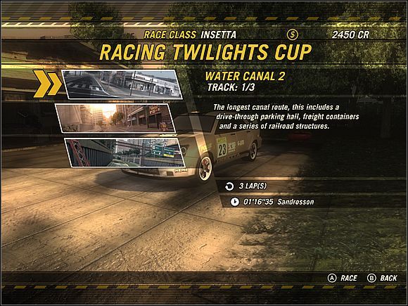 Puchary (górny rząd) są dużo bardziej złożone - [Tryb Flatout] Klasy, puchary, wyścigi | FlatOut Apokalipsa - FlatOut: Apokalipsa - poradnik do gry