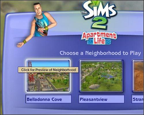 Korzystając z okazji, pragnę przypomnieć o dość oczywistej kwestii - warto umożliwiać grze wyświetlanie okien z podpowiedziami, gdyż w zdecydowanej większości wskazówki te dotyczą atrakcji zarezerwowanych dla Osiedlowego życia - Poradnik do gry - [Otoczenie] Nawigacja po nowej dzielnicy - Wstęp - The Sims 2: Osiedlowe życie - oficjalny polski poradnik - poradnik do gry