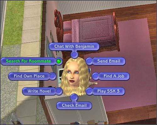 Najlepsze miejsce do szukania ofert to sieć dostępna z poziomu domowego komputera. - [Osiedla] Sąsiedzi i współlokatorzy - Współlokatorzy - The Sims 2: Osiedlowe życie - oficjalny polski poradnik - poradnik do gry