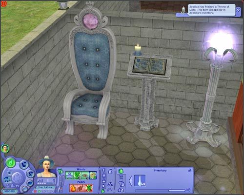 1 - [Magia] Rozwój umiejętności magicznych - Przedmioty maga - The Sims 2: Osiedlowe życie - oficjalny polski poradnik - poradnik do gry