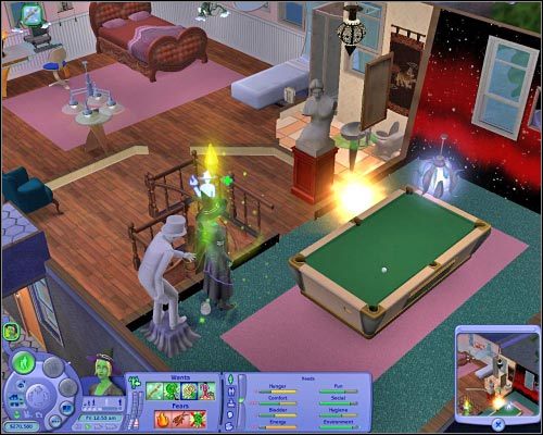 Zaklęcie o nazwie Inflammo umożliwia podpalanie zaznaczonych obiektów. - [Magia] Czary - Czary mrocznej strony | The Sims 2 Osiedlowe Życie - The Sims 2: Osiedlowe życie - oficjalny polski poradnik - poradnik do gry