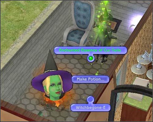 Magiczne mikstury można tworzyć we własnym zakresie lub kupować od innych wiedźm. - [Magia] Informacje dodatkowe - Ciekawostki | The Sims 2 Osiedlowe Życie - The Sims 2: Osiedlowe życie - oficjalny polski poradnik - poradnik do gry
