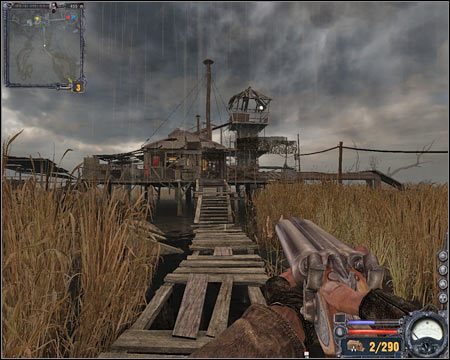 1 - Mapy szczegółowe (cz.2) | Bagna | Stalker Czyste Niebo - S.T.A.L.K.E.R.: Czyste Niebo - poradnik do gry