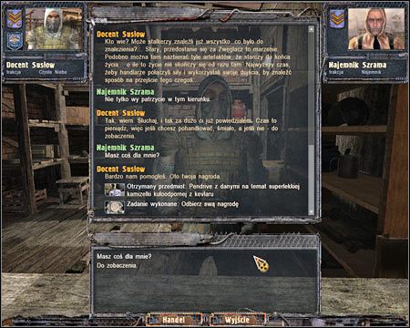 9 - Questy (cz.3) | Bagna | Stalker Czyste Niebo - S.T.A.L.K.E.R.: Czyste Niebo - poradnik do gry