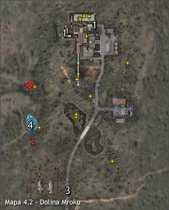 Oznaczenia na mapach - Mapy okolicy | Dolina Mroku | Stalker Czyste Niebo - S.T.A.L.K.E.R.: Czyste Niebo - poradnik do gry
