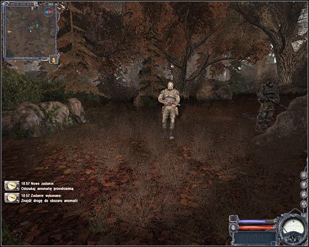 1 - Mapa szczegółowa (cz.2) | Czerwony Las | Stalker Czyste Niebo - S.T.A.L.K.E.R.: Czyste Niebo - poradnik do gry