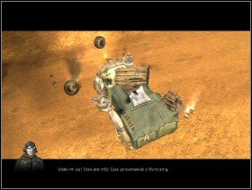 Do Strefy 51 musiałem wjechać od zachodu - reszta terenu była ogrodzona wysokim murem - Złodzieje dysków | Przygoda | Hard Truck Apocalypse - Hard Truck: Apocalypse - poradnik do gry