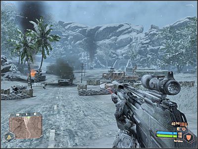 1 - Dotarcie do tunelu | Misja 3 | Crysis Warhead - Crysis: Warhead - poradnik do gry