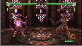 Przeciwnicy: Revenent (Charge Cancel), Skeleton (Slow Feet), Skeleton (Slow Feet), Zasalamel (Hyper Mode) - Amy - Story - Soulcalibur IV - poradnik do gry