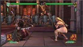 Przeciwnicy: Sophitia (HP Recovery C, Impact Heal, Nullify Counter C) - Cervantes - Story - Soulcalibur IV - poradnik do gry