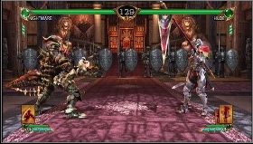 Przeciwnicy: Hilde (Strenghten Vertical), Gerhilde (Nullify Ring Out B), Siegrune - Nightmare - Story - Soulcalibur IV - poradnik do gry