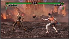 Przeciwnicy: Angol Fear (Soul Gauge Rate Up C, Soul Gauge Damage C) - The Apprentice - Story - Soulcalibur IV - poradnik do gry