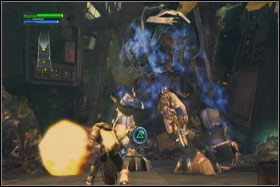 Przed Tobą następna brama, jednak dostępu do niej broni drugi tytan - Misja 02 - Raxus Prime (cz.3) - Star Wars: The Force Unleashed - poradnik do gry