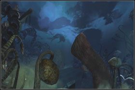 Sarlacc musi oddychać, tak więc w płucach prawie przez cały czas potwornie wieje - Misja 07 - Imperial Felucia (cz.2) - Star Wars: The Force Unleashed - poradnik do gry