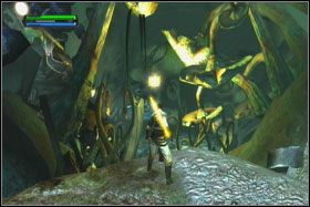 Upoluj biegającego niedaleko szamana i zajmij się jego ludźmi - Misja 07 - Imperial Felucia (cz.2) - Star Wars: The Force Unleashed - poradnik do gry