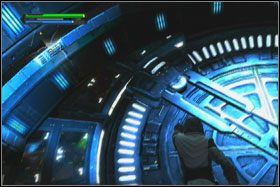 Zabierz ostatni, piętnasty holocron (Force Combo Sphere) i podejdź do okrągłej grodzi - Misja 09 - Death Star (cz.2) - Star Wars: The Force Unleashed - poradnik do gry