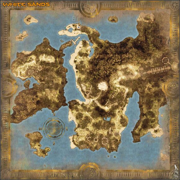 1 - White Sands | Mapa | Age of Conan Hyborian Adventures - Age of Conan: Hyborian Adventures - pierwsze kroki - poradnik do gry