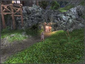 Kiedy wejdziesz do środka, na mapie zostanie wskazana dokładna pozycja poszukiwanej osoby (1) - City of Tortage - Soldier (cz.2) | Tortage | Age of Conan Hyborian Adventures - Age of Conan: Hyborian Adventures - pierwsze kroki - poradnik do gry