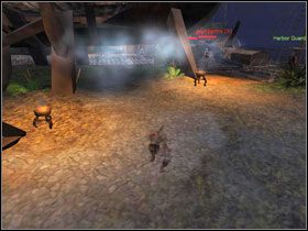 Zobaczysz, jak strażnicy Czerwonej Dłoni napadają na Ariasa, po czym gdzieś go zabierają - City of Tortage - Rogue (cz.1) | Tortage | Age of Conan Hyborian Adventures - Age of Conan: Hyborian Adventures - pierwsze kroki - poradnik do gry