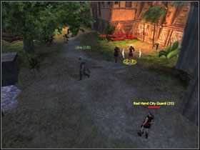 Kiedy już dotrzesz na miejsce, Ulric zacznie kroczyć w stronę mieszkania, z którego skradniesz zwój - City of Tortage - Rogue (cz.1) | Tortage | Age of Conan Hyborian Adventures - Age of Conan: Hyborian Adventures - pierwsze kroki - poradnik do gry