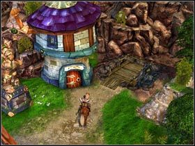Winda do Dolnego Hadaru obok chaty Girama. - Traktat pokojowy z krasnoludami | Zadania główne Kings Bounty Legenda - Kings Bounty: Legenda - poradnik do gry