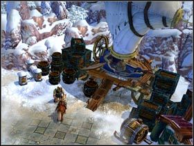 Krasnolud Lestag zabierze Cię sterowcem do Grenwortu. - Traktat pokojowy z krasnoludami | Zadania główne Kings Bounty Legenda - Kings Bounty: Legenda - poradnik do gry