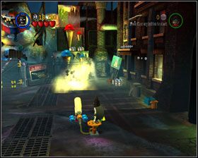 Zniszcz dwa zielone wozy przestępców - An Icy Reception (cz.1) | Heros Episode 1 | LEGO Batman The Videogame - LEGO Batman: The Videogame - poradnik do gry