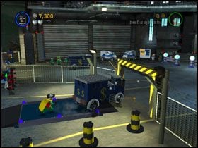 Zbuduj most i podjedź niebieskim vanem do kolejnej bramy - The Face-Off (cz.1) | Heros Episode 1 | LEGO Batman The Videogame - LEGO Batman: The Videogame - poradnik do gry