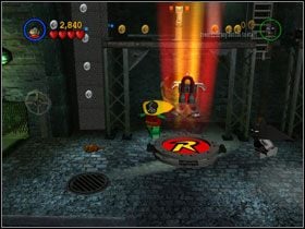Zgarnij strój Robina i wejdź po metalowej ściance - Under the City (cz.1) | Heros Episode 2 | LEGO Batman The Videogame - LEGO Batman: The Videogame - poradnik do gry
