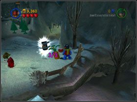 Podczas rozgrywki znajdź trzy marchewki, które rozrzucone są po całej rundzie, a otrzymasz Kanister (#1) - Penguins Lair (cz.1) | Heros Episode 2 | LEGO Batman The Videogame - LEGO Batman: The Videogame - poradnik do gry