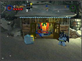 Użyj Batarangu, by strącić wszystkie sople - Penguins Lair (cz.1) | Heros Episode 2 | LEGO Batman The Videogame - LEGO Batman: The Videogame - poradnik do gry